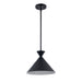 Trans Globe Imports - PND-2306 BK - One Light Pendant - Black