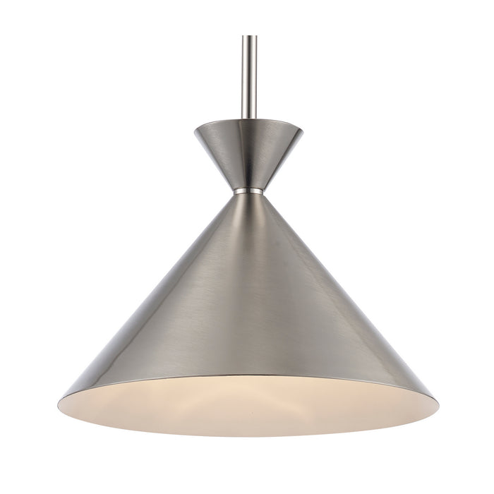 Trans Globe Imports - PND-2306 BN - One Light Pendant - Brushed Nickel