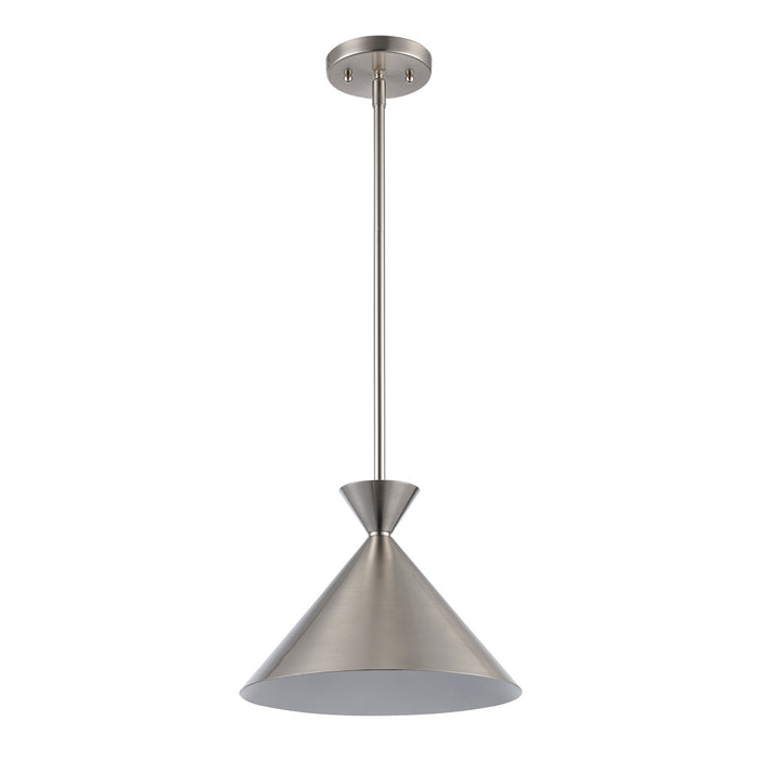 Trans Globe Imports - PND-2306 BN - One Light Pendant - Brushed Nickel