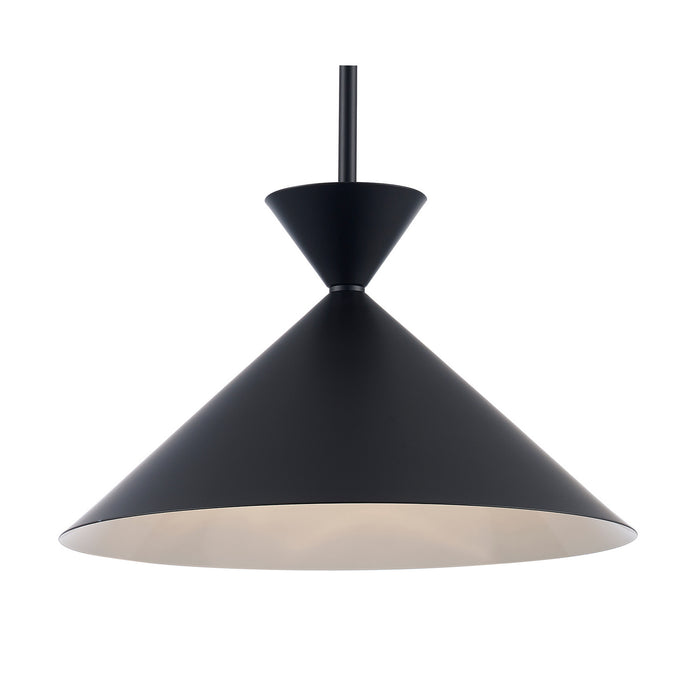 Trans Globe Imports - PND-2307 BK - One Light Pendant - Black