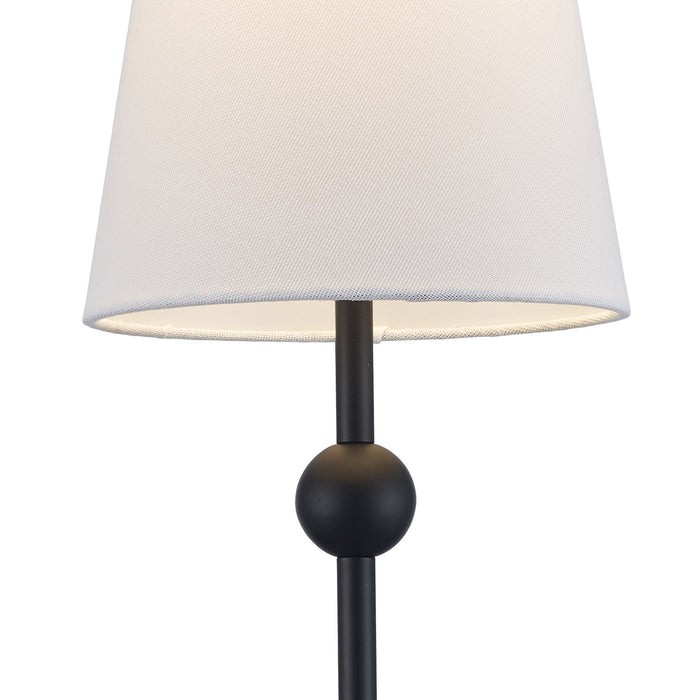 Trans Globe Imports - RTL-9207 BK - One Light Table Lamp - Black