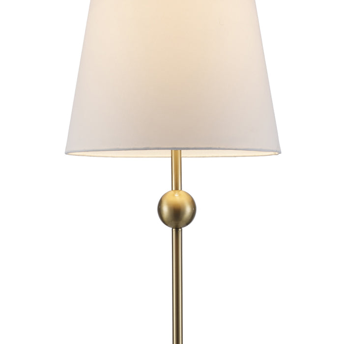 Trans Globe Imports - RTL-9208 AG - One Light Floor Lamp - Antique Gold