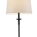 Trans Globe Imports - RTL-9210 BK - One Light Floor Lamp - Black