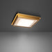 Modern Forms - FM212614-WV/AB - LED Flush Mount - Grandstand - Beige Travertine/Aged Brass