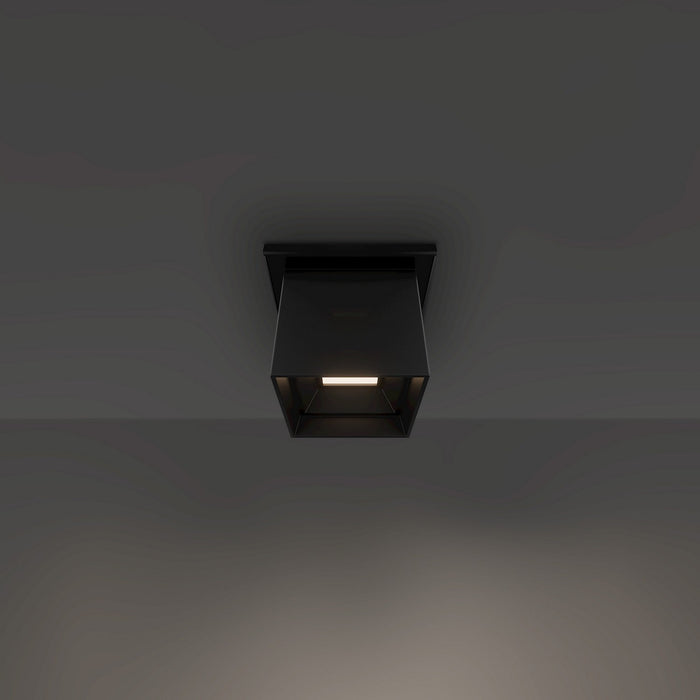 Modern Forms - FM-W62204-30-BK - LED Outdoor Flush Mount - Kube - Black