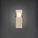 Modern Forms - WS220614-WV/AB - LED Wall Sconce - Okemo - Beige Travertine/Aged Brass