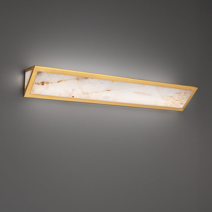 Modern Forms - WS228636-AB - LED Bath Vanity - Lena - Aged Brass