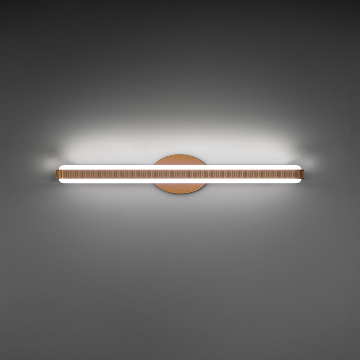 Modern Forms - WS230628-AB - LED Bath Vanity - Mainline - Aged Brass