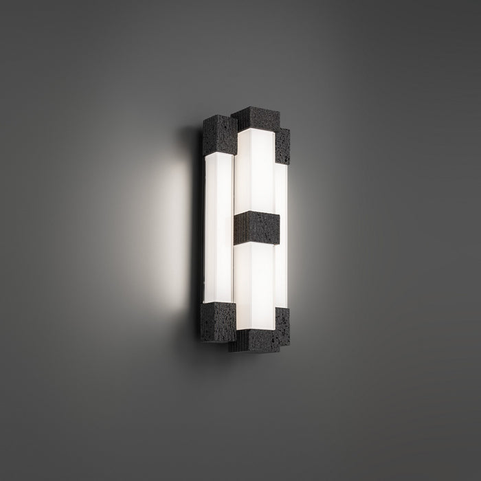 Modern Forms - WS244616-BV/BK - LED Wall Sconce - Conan - Basalt Stone/Black
