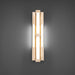 Modern Forms - WS244628-WV/AB - LED Wall Sconce - Conan - Beige Travertine/Aged Brass