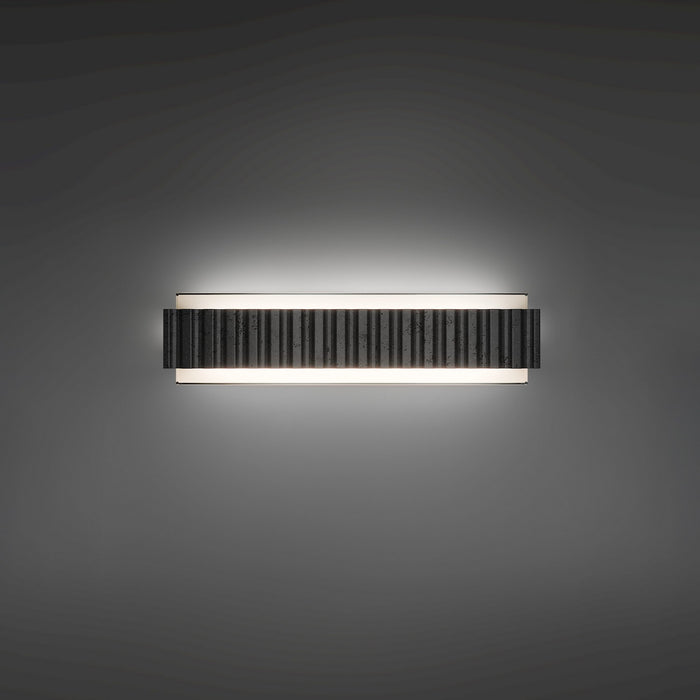 Modern Forms - WS270619-BV/BK - LED Bath Vanity - Magnate - Basalt Stone/Black