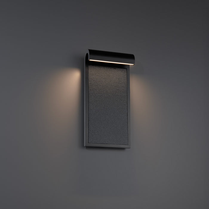 Modern Forms - WSW206616-GT/BK - LED Outdoor Wall Sconce - Takonic - Granite Stone/Black