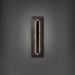 Modern Forms - WSW218620-BV/BK - LED Outdoor Wall Sconce - Bell Tower - Basalt Stone/Black