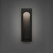 Modern Forms - WSW246624-BV/BK - LED Outdoor Wall Sconce - Cadey - Basalt Stone/Black