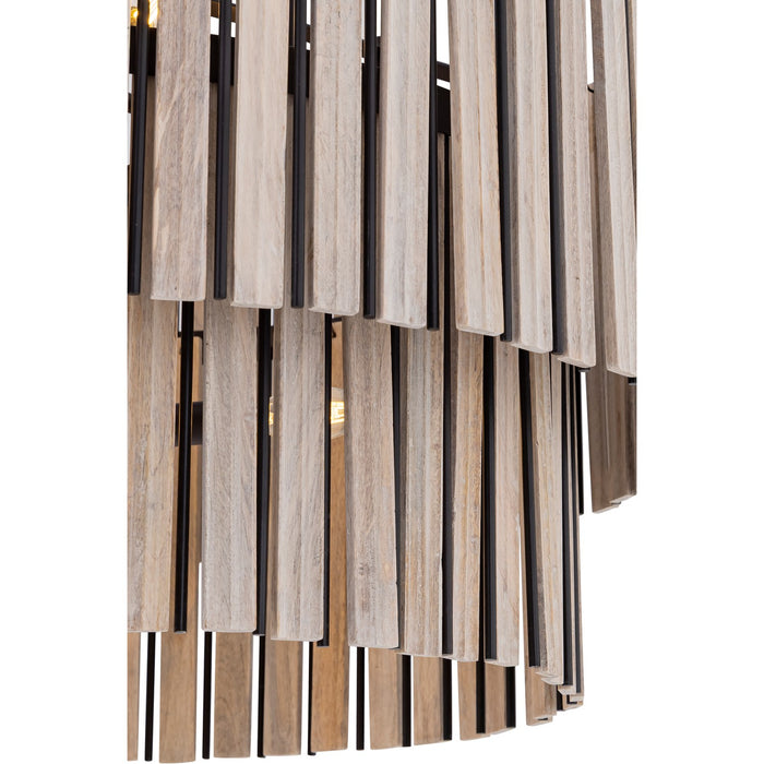 Minka-Lavery - 12455-860 - Six Light Pendant - Esbelta - Dark Bronze