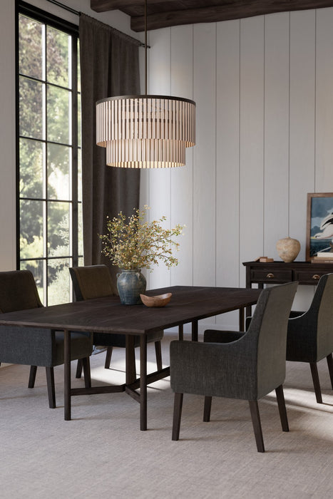 Minka-Lavery - 12455-860 - Six Light Pendant - Esbelta - Dark Bronze