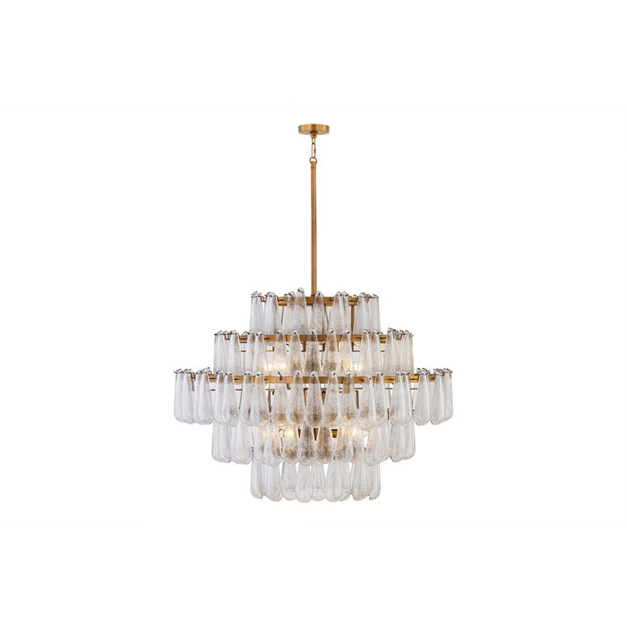 Minka-Lavery - 12655-732 - Eight Light Pendant - Vionne - Legacy Brass