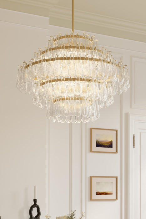 Minka-Lavery - 12655-732 - Eight Light Pendant - Vionne - Legacy Brass