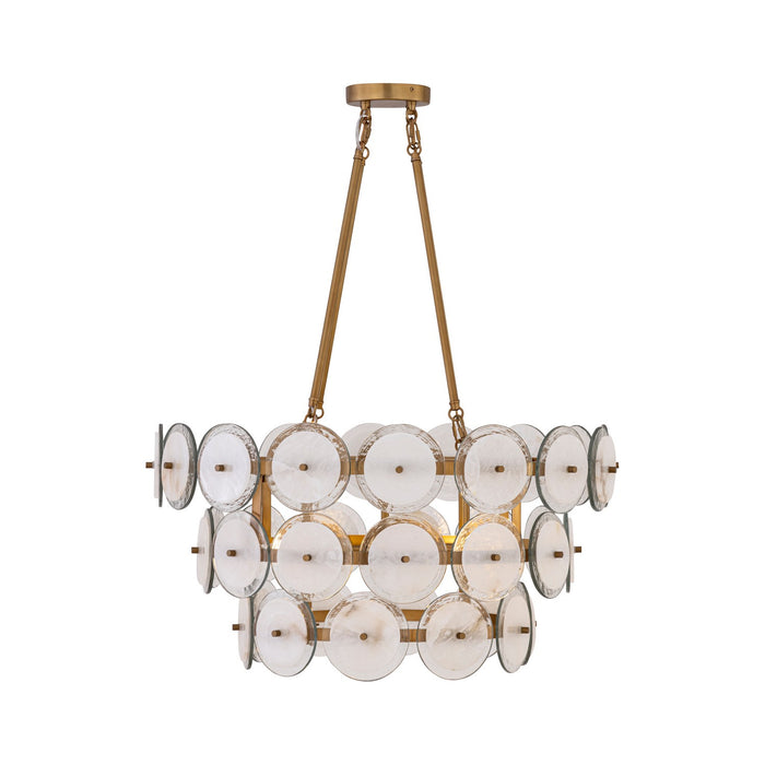 Minka-Lavery - 12854-732 - Four Light Pendant - Kintrel - Legacy Brass