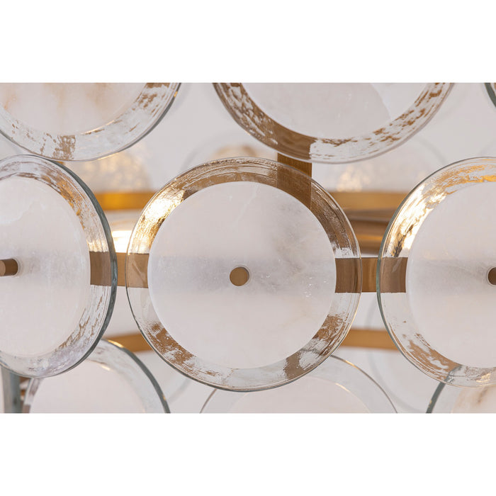 Minka-Lavery - 12854-732 - Four Light Pendant - Kintrel - Legacy Brass