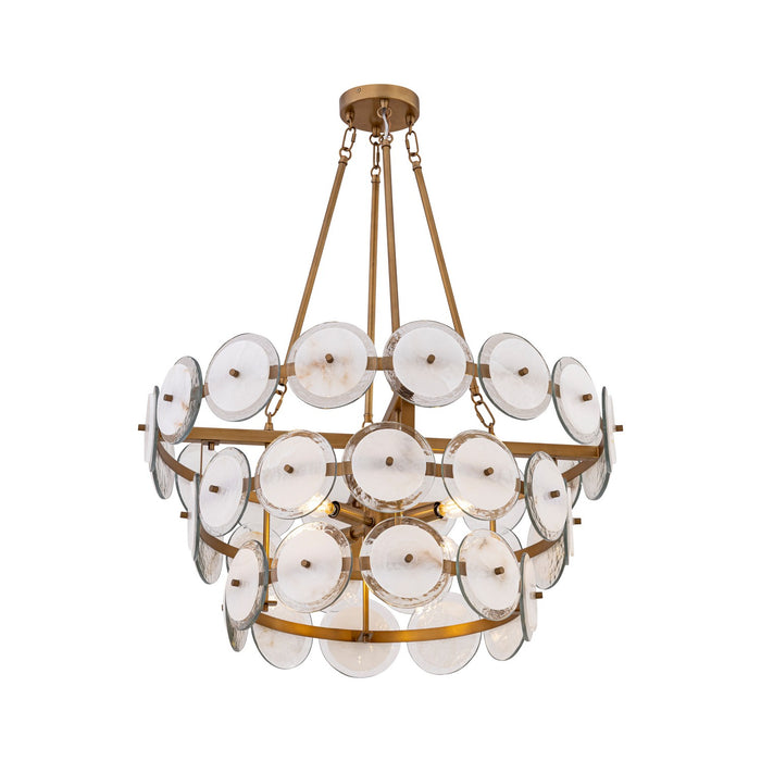 Minka-Lavery - 12854-732 - Four Light Pendant - Kintrel - Legacy Brass