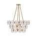 Minka-Lavery - 12854-732 - Four Light Pendant - Kintrel - Legacy Brass
