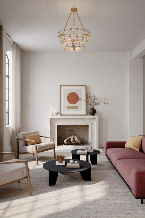 Minka-Lavery - 12854-732 - Four Light Pendant - Kintrel - Legacy Brass