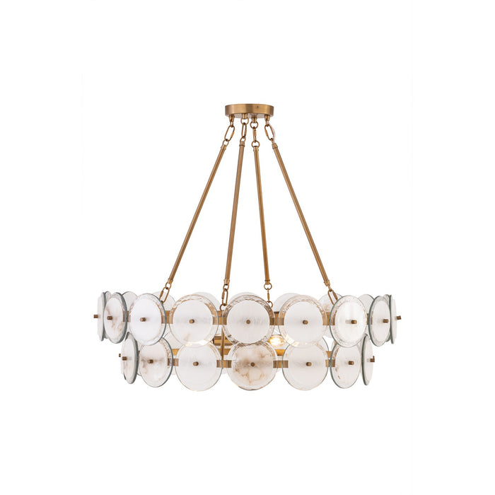 Minka-Lavery - 12855-732 - Four Light Pendant - Kintrel - Legacy Brass