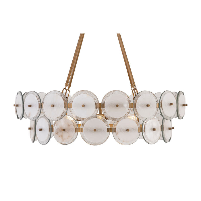 Minka-Lavery - 12855-732 - Four Light Pendant - Kintrel - Legacy Brass