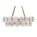 Minka-Lavery - 12855-732 - Four Light Pendant - Kintrel - Legacy Brass