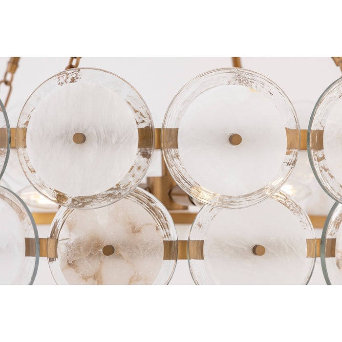 Minka-Lavery - 12855-732 - Four Light Pendant - Kintrel - Legacy Brass