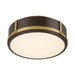 Minka-Lavery - 14225-855-L - LED Flush Mount - Lynca - Legacy Brass