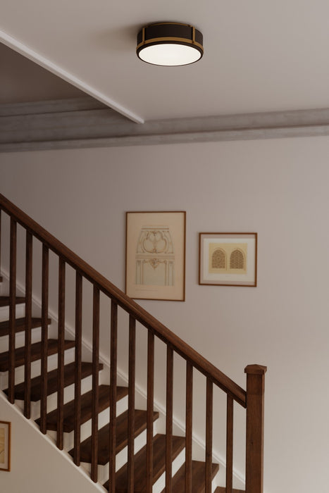 Minka-Lavery - 14225-855-L - LED Flush Mount - Lynca - Legacy Brass