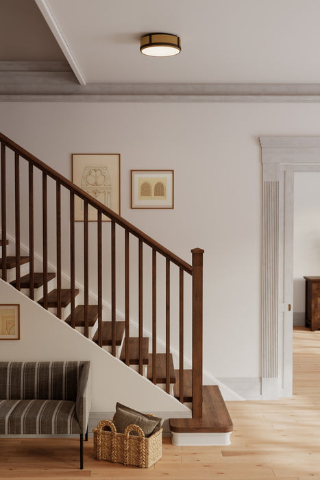 Minka-Lavery - 14225-876-L - LED Flush Mount - Lynca - Legacy Brass