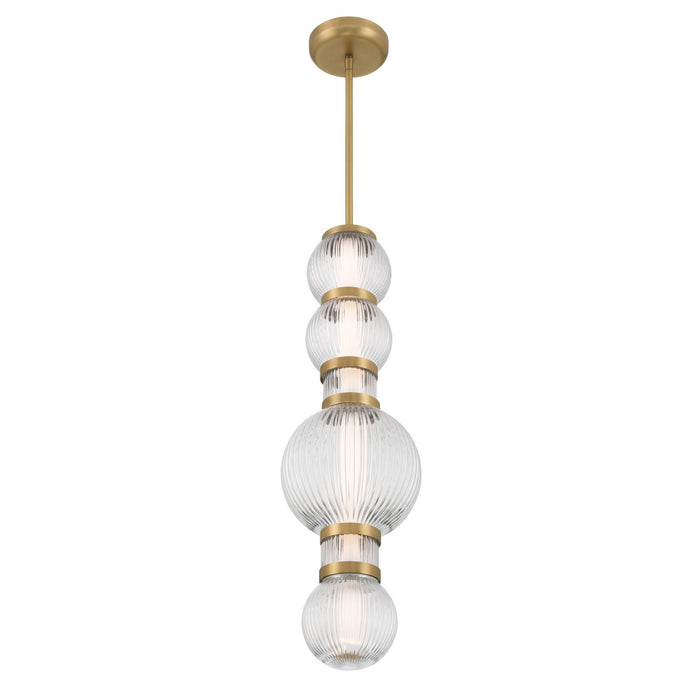 Minka-Lavery - 15030-732-L - LED Mini Pendant - Cordel - Legacy Brass