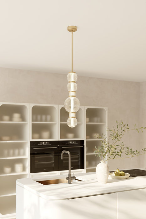 Minka-Lavery - 15030-732-L - LED Mini Pendant - Cordel - Legacy Brass