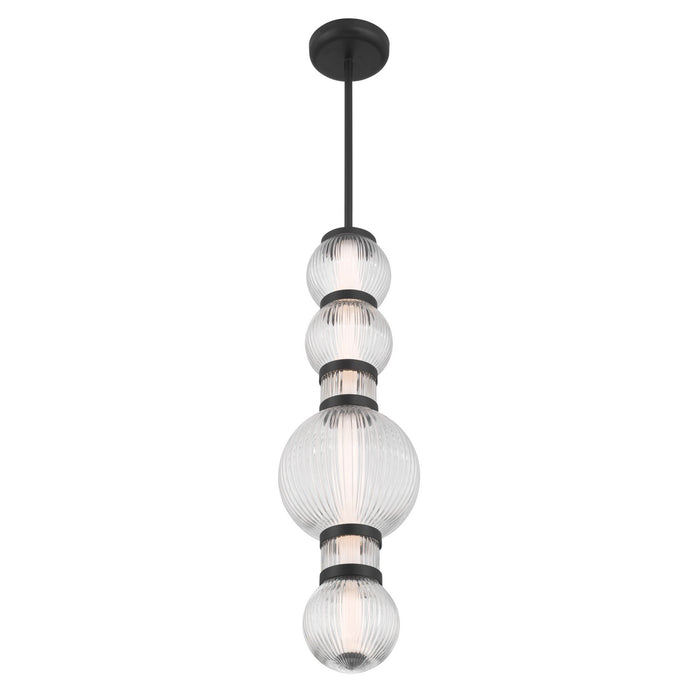 Minka-Lavery - 15030-899-L - LED Mini Pendant - Cordel - Dark Matte Black