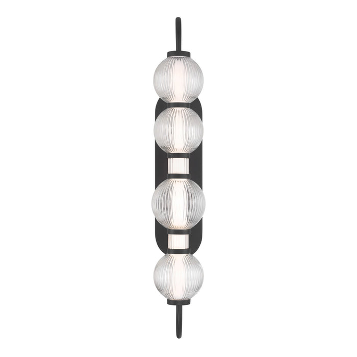 Minka-Lavery - 15032-899-L - LED Wall Sconce - Cordel - Dark Matte Black