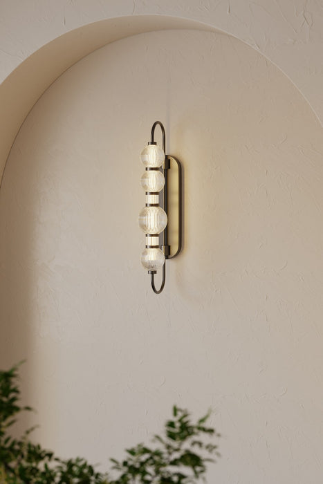 Minka-Lavery - 15032-899-L - LED Wall Sconce - Cordel - Dark Matte Black