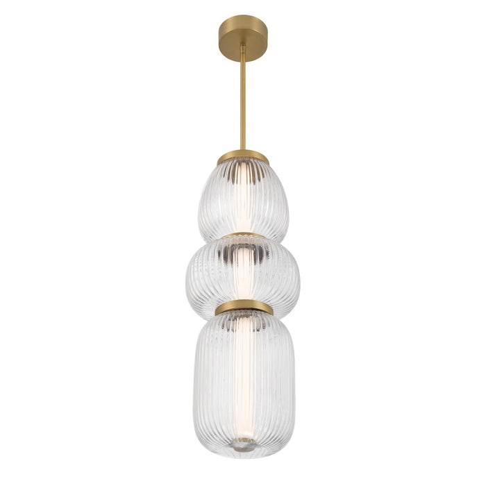 Minka-Lavery - 15035-732-L - LED Mini Pendant - Cordel - Legacy Brass