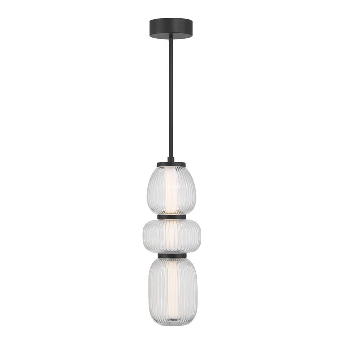 Minka-Lavery - 15036-899-L - LED Mini Pendant - Cordel - Dark Matte Black