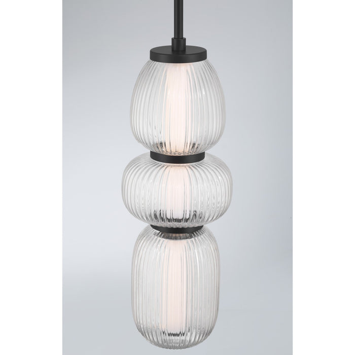 Minka-Lavery - 15036-899-L - LED Mini Pendant - Cordel - Dark Matte Black
