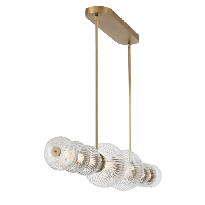 Minka-Lavery - 15037-732-L - LED Linear Chandelier - Cordel - Legacy Brass