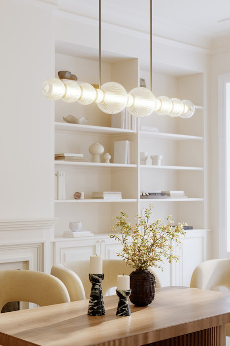 Minka-Lavery - 15037-732-L - LED Linear Chandelier - Cordel - Legacy Brass