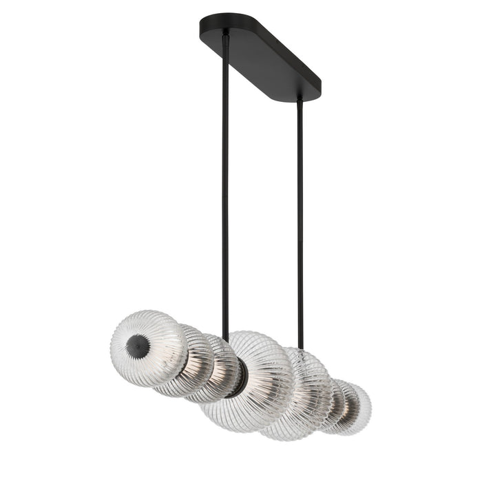 Minka-Lavery - 15037-899-L - LED Linear Chandelier - Cordel - Dark Matte Black