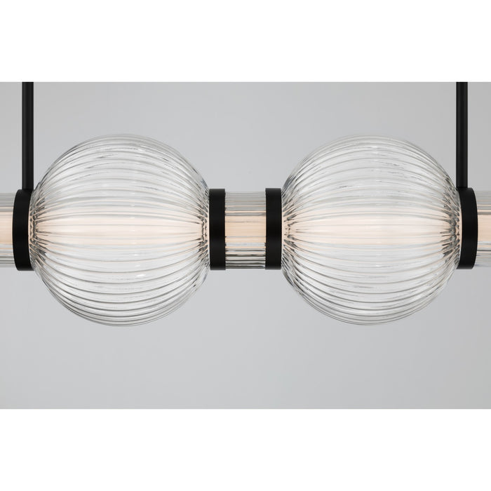 Minka-Lavery - 15037-899-L - LED Linear Chandelier - Cordel - Dark Matte Black