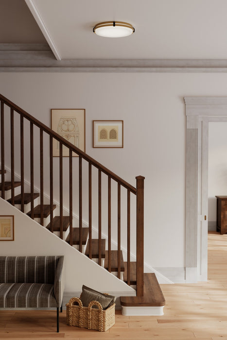 Minka-Lavery - 18636-876-L - LED Flush Mount - Arclume - Legacy Brass