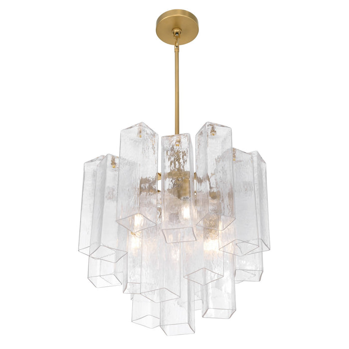Metropolitan - N3146-732 - Six Light Pendant - Torvento - Legacy Brass