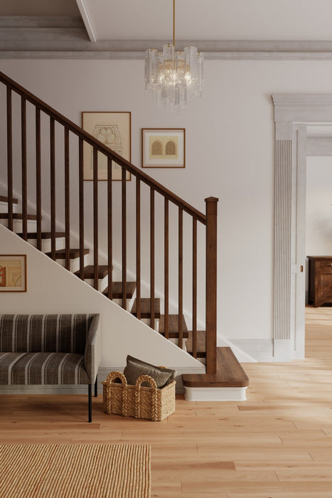 Metropolitan - N3146-732 - Six Light Pendant - Torvento - Legacy Brass