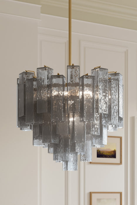 Metropolitan - N3148-GS-732 - Nine Light Pendant - Torvento - Legacy Brass